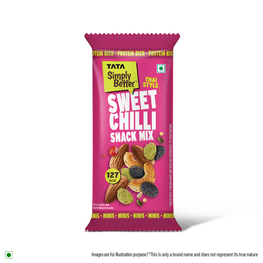 Tata Simply Better Thai Style Sweet Chilli Snack Mix 25g
