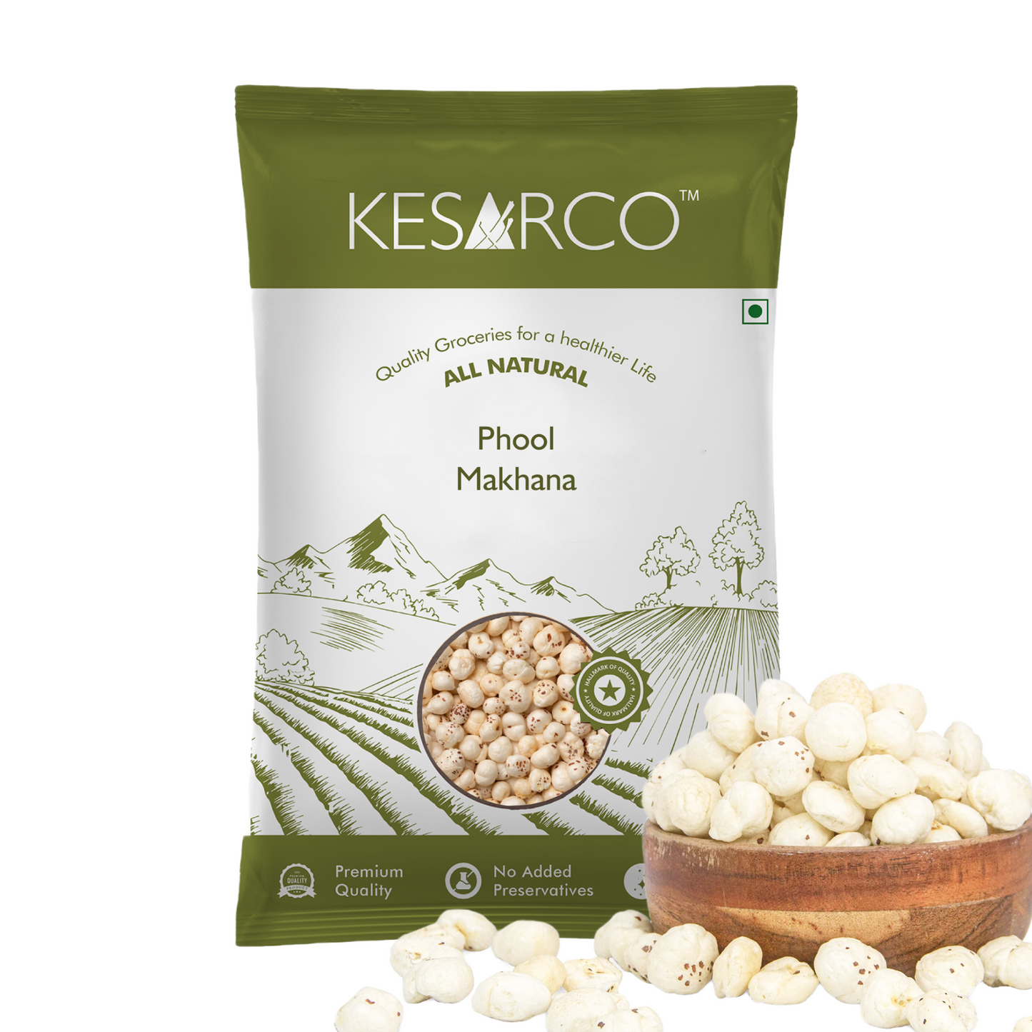 Phool Makhana 50g | Natural & Crunchy Fox Nuts