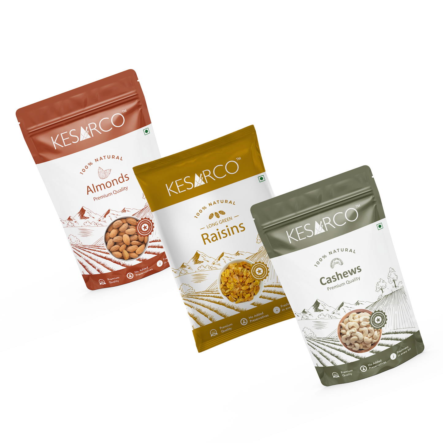 Cashew, Raisin and Almonds combo