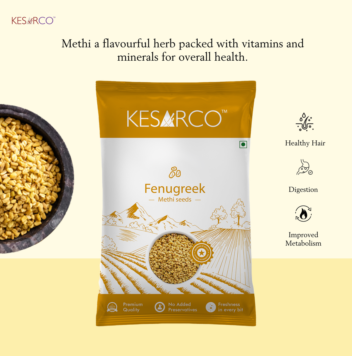 Fenugreek(Methi) Seeds