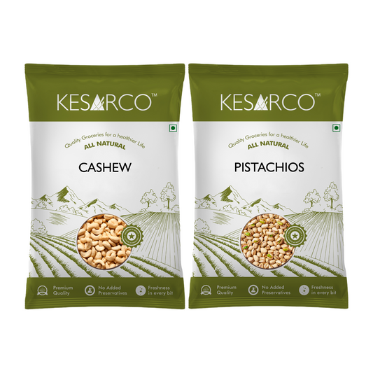 Cashews & Pista combo(200gm each)