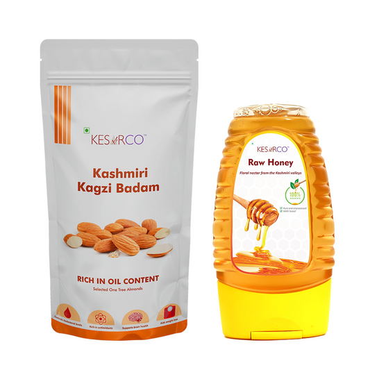 Kagzi Badam Honey Combo