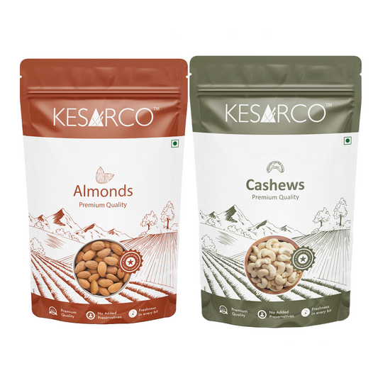 Everyday Nuts Combo (W320 Cashews & Raw Almonds)