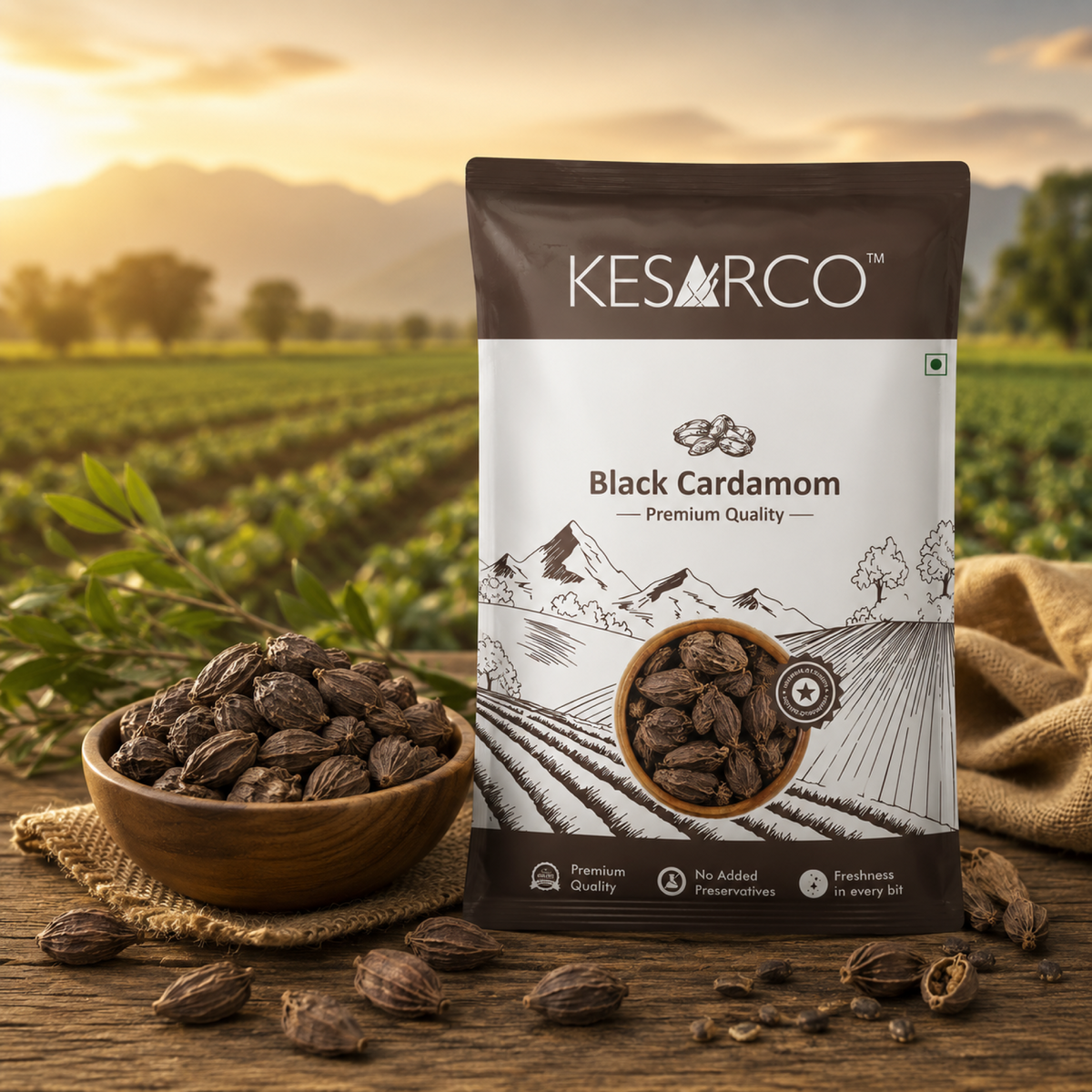 Black Cardamom(Badi Elaichi)