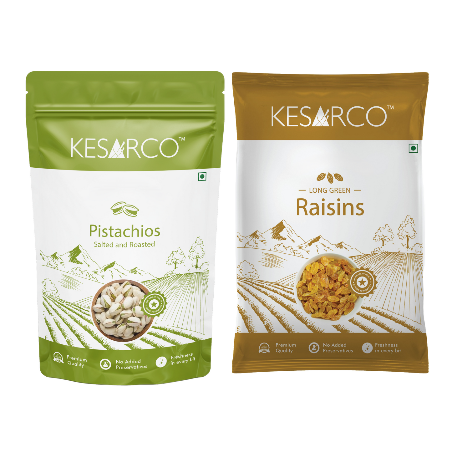 Pistachios and Raisins combo