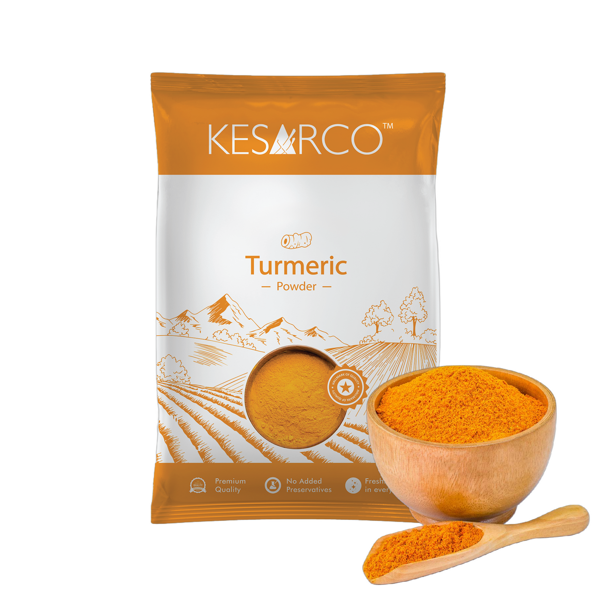 Turmeric Powder, Rich in Curcumin