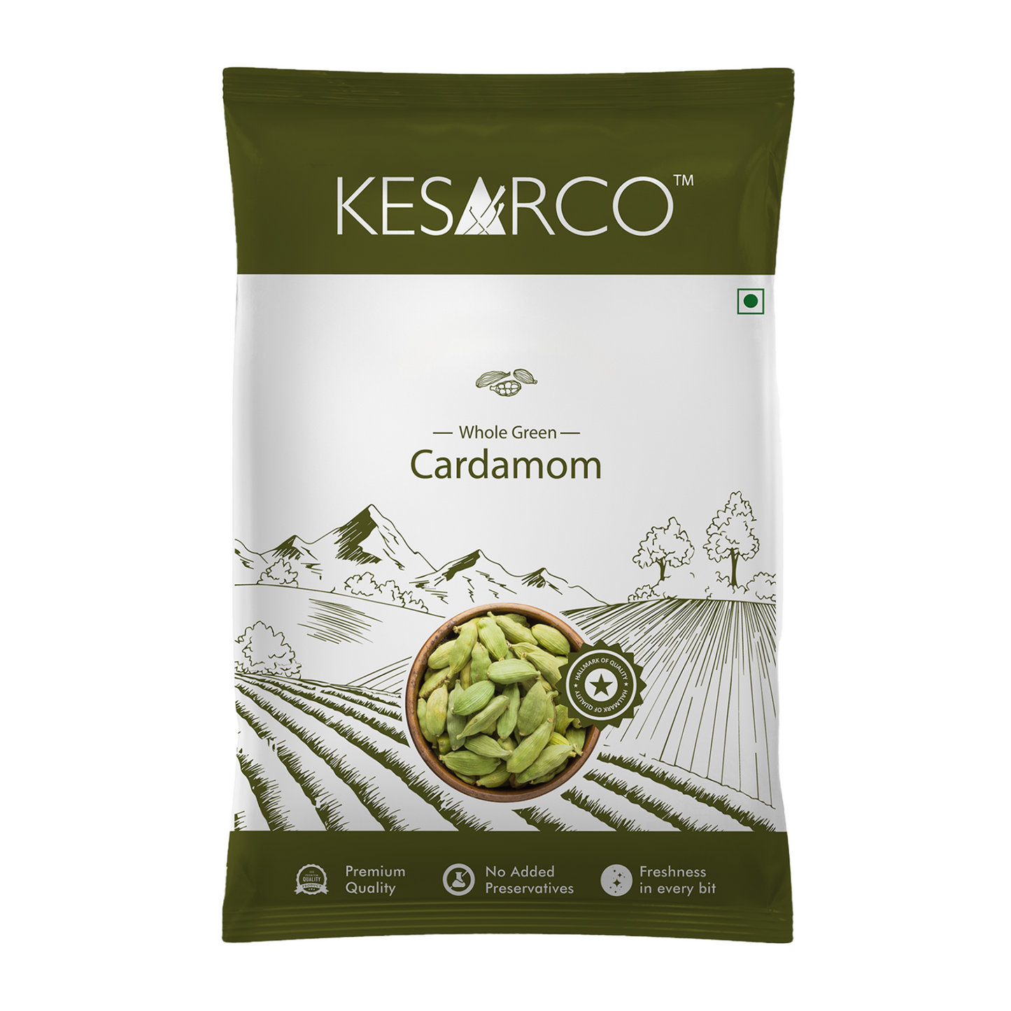 Whole Green Cardamom