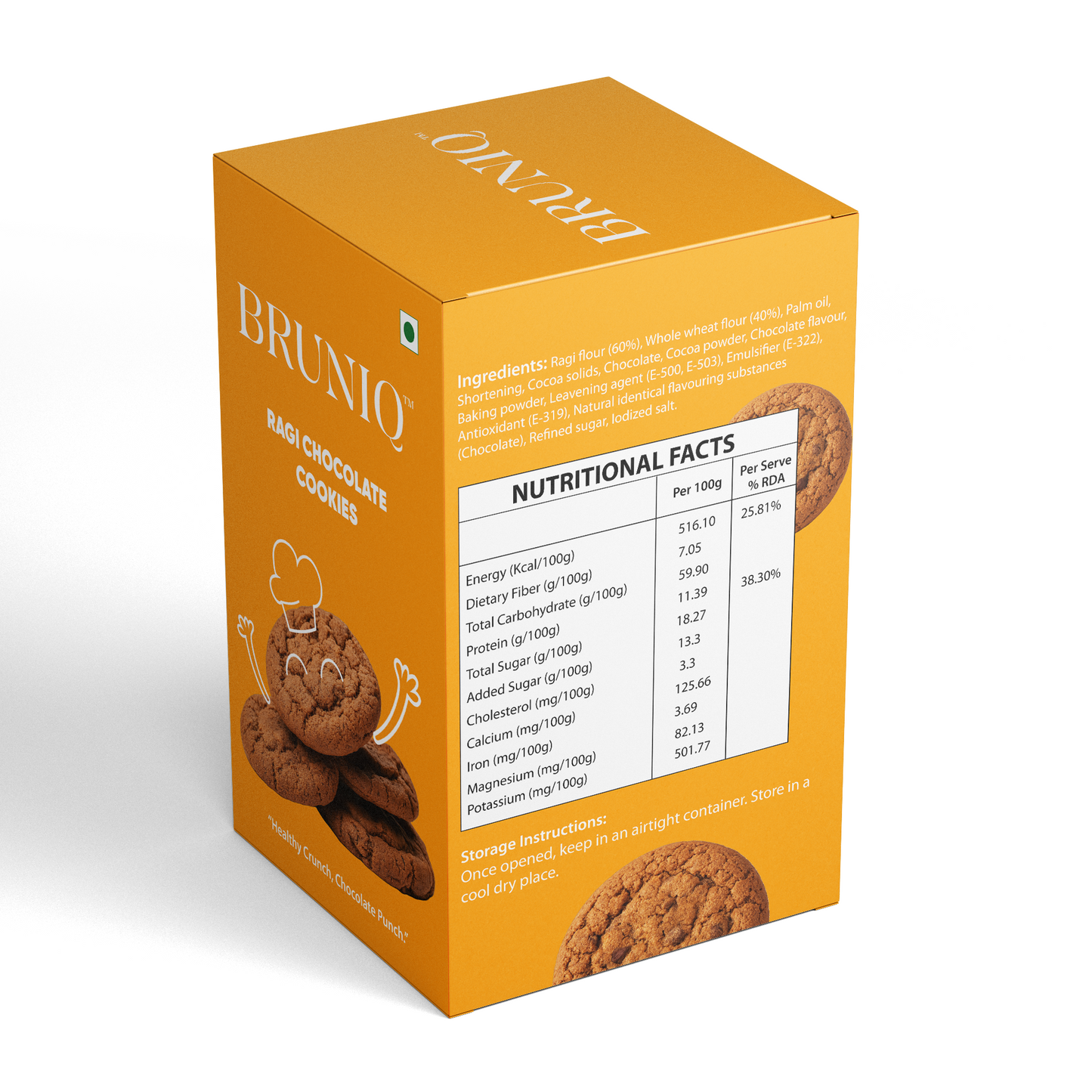 Bruniq Ragi Cookies 70g