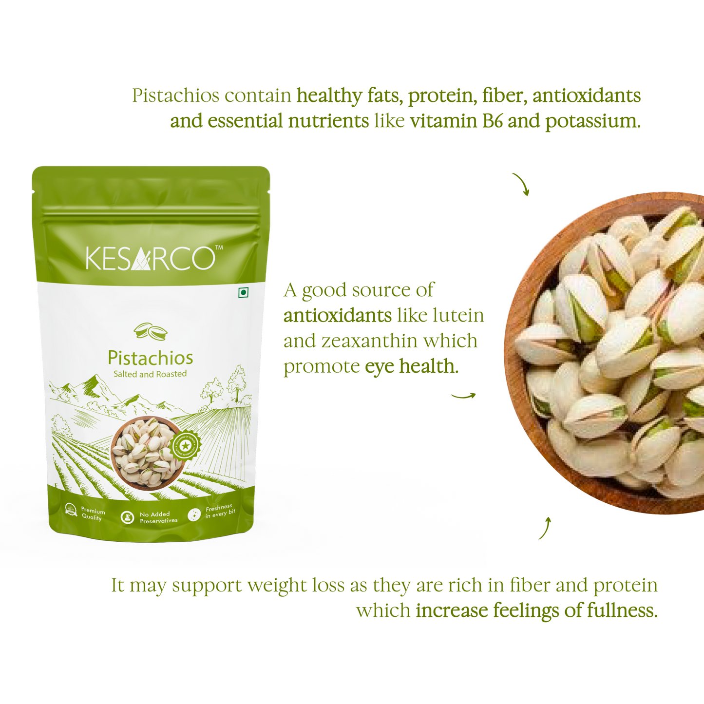 Pistachios (Salted & Roasted)