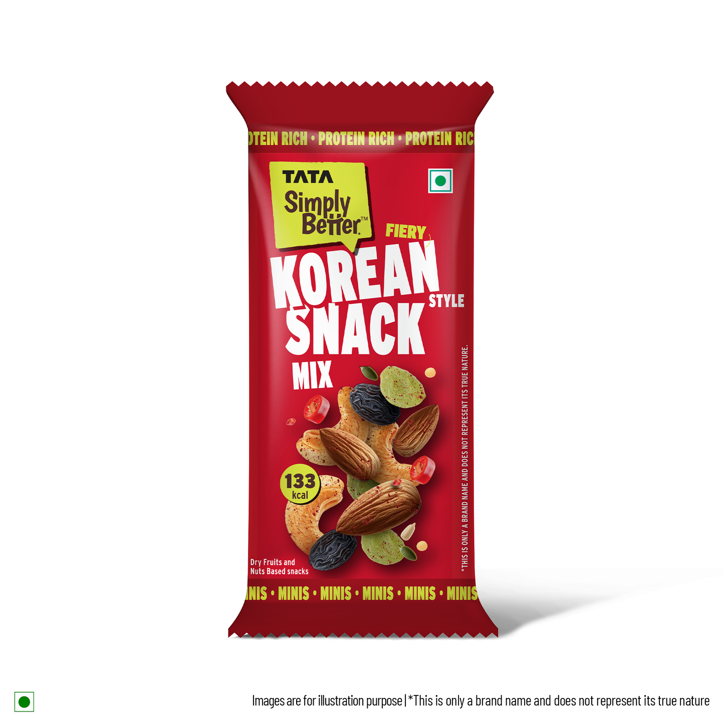 Tata Simply better Fiery Korean Style Snack Mix 25g