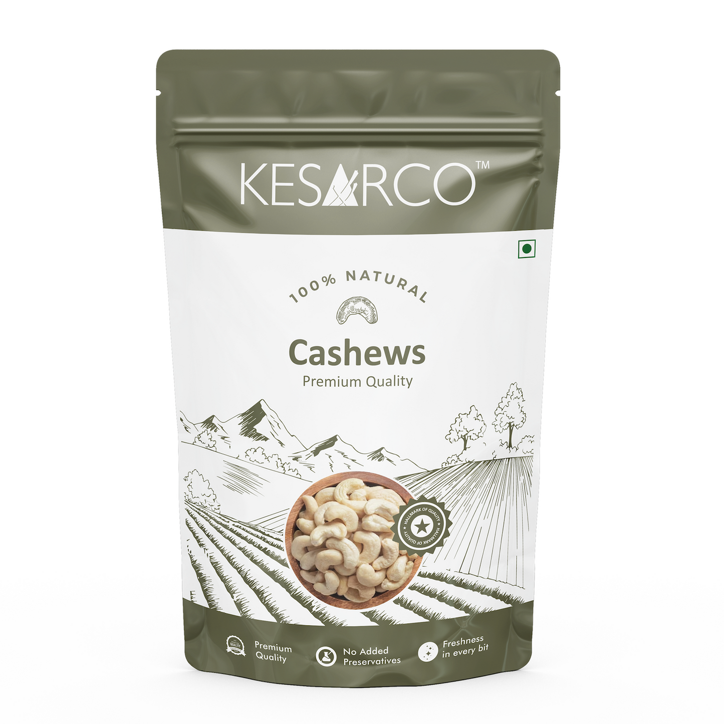 Whole Cashews | W320 Grade