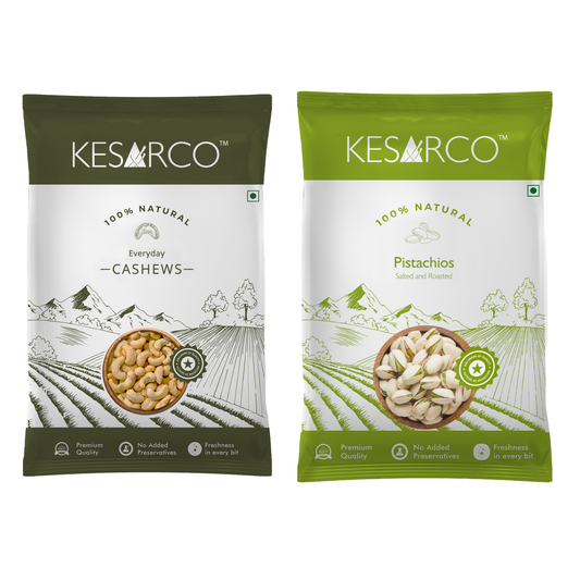 Cashews & Pista combo(200gm each)