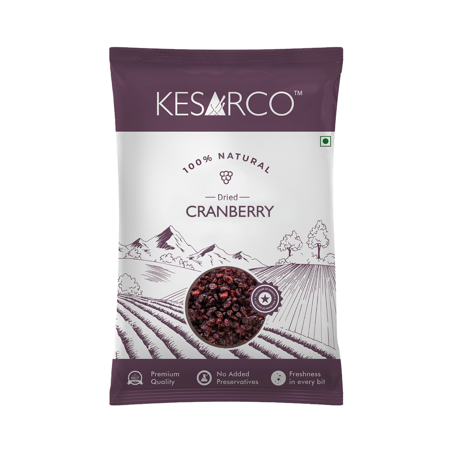 KESARCO Premium Dried Cranberry