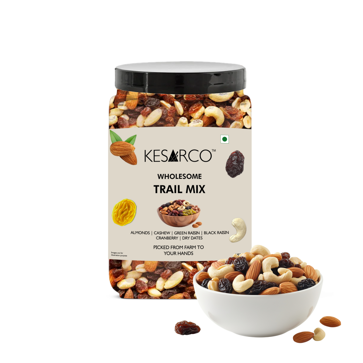Dry Fruits and Nuts Trail mix