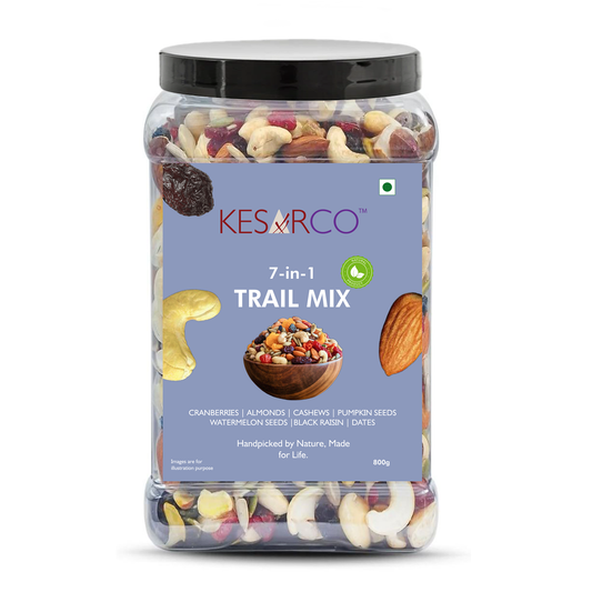 7-in-one Trail mix | Dry Fruits, Nuts and Seeds Mix | Wholesome Snack