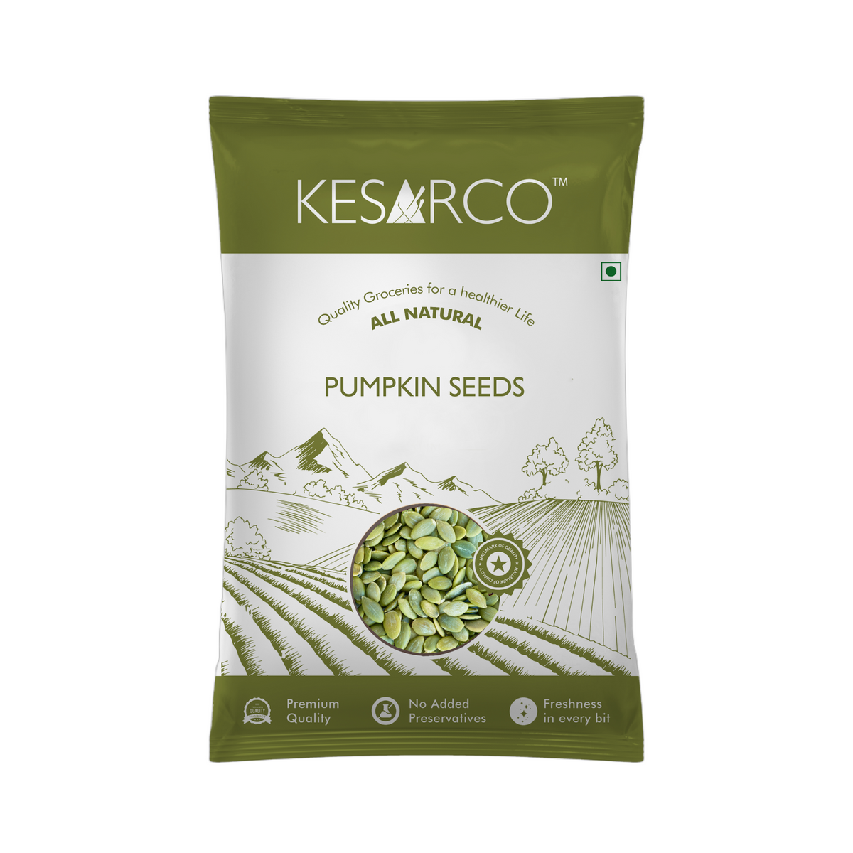 Healthy Seeds combo - Chia, Flax, Sunflower & Pumpkin (100g each)